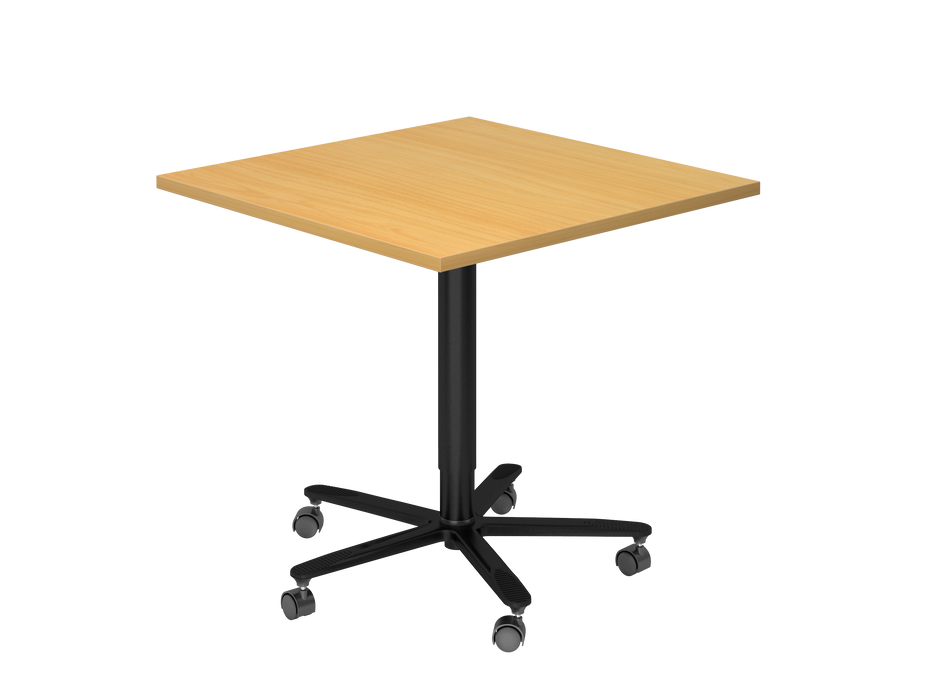 Hammerbacher NEU | Säulenhubtisch ST88, 80 x 80 cm