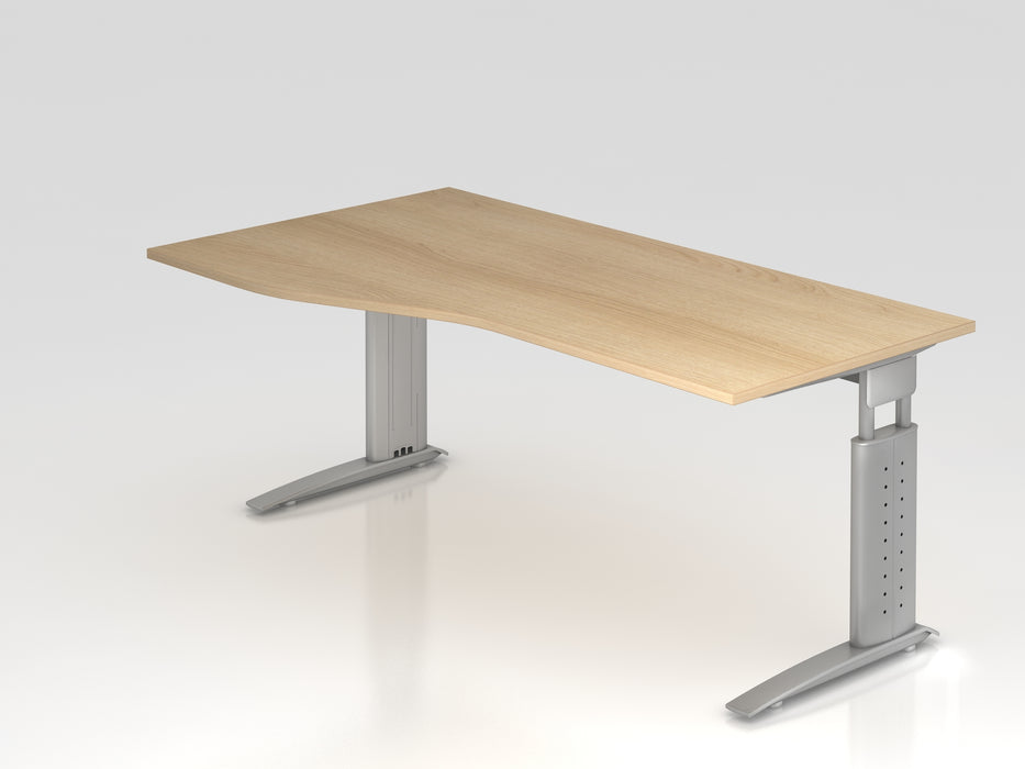Schreibtisch US18, 180 x 100/80cm