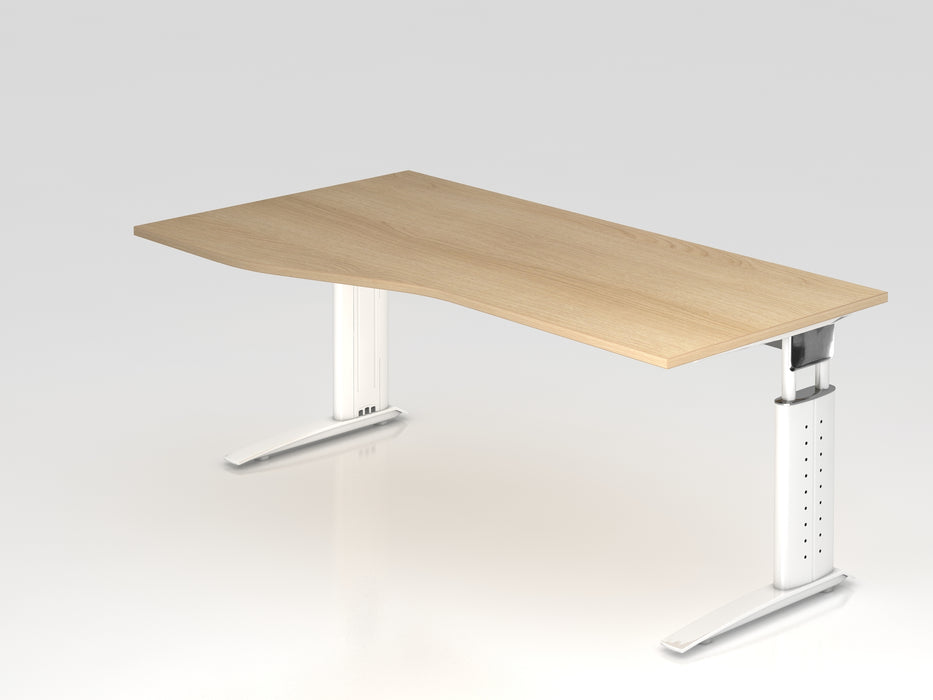 Schreibtisch US18, 180 x 100/80cm
