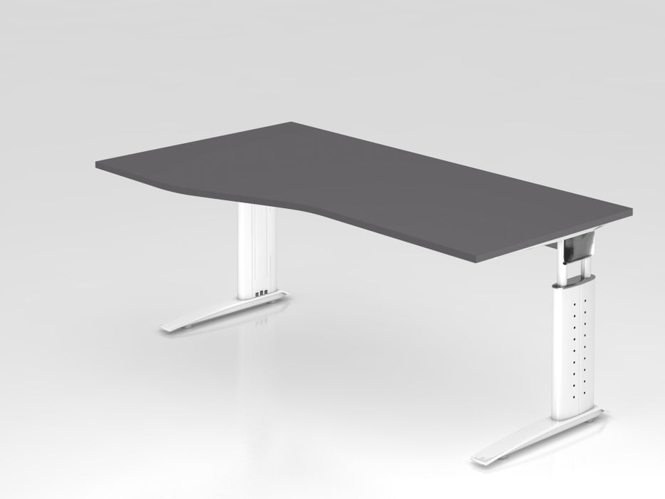 Schreibtisch US18, 180 x 100/80cm