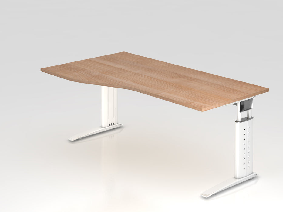 Schreibtisch US18, 180 x 100/80cm