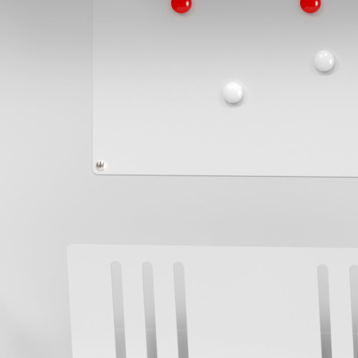 Hammerbacher NEU | Wandschreibtisch 120cm, Graphit/Asteiche