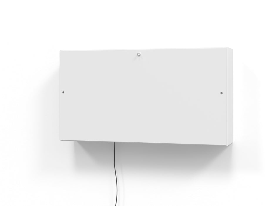 Hammerbacher NEU | Wandschreibtisch 120cm, Graphit/Asteiche