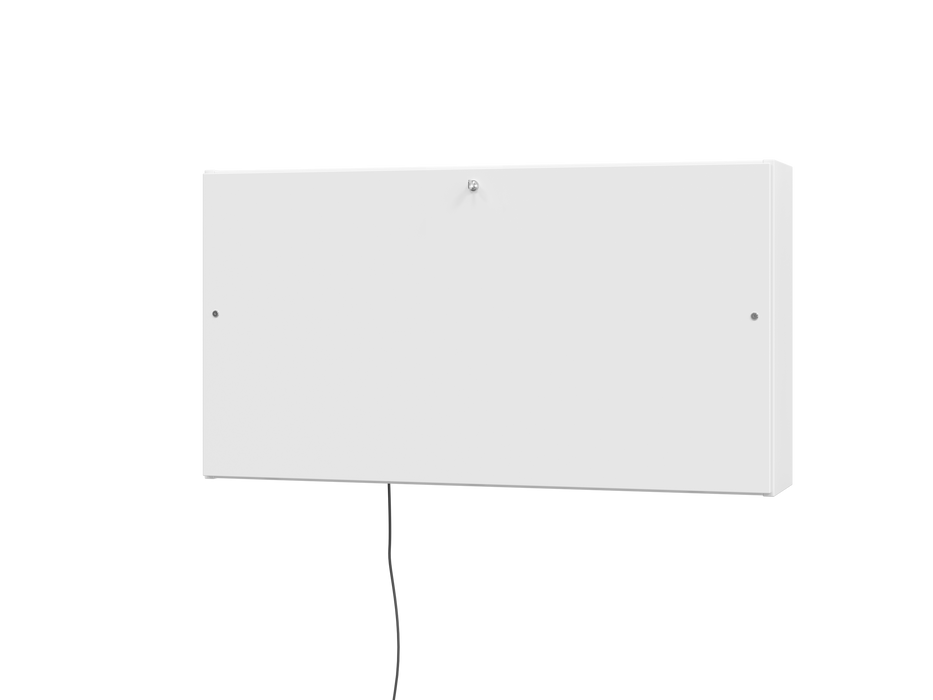 Hammerbacher NEU | Wandschreibtisch 120cm, Graphit/Asteiche