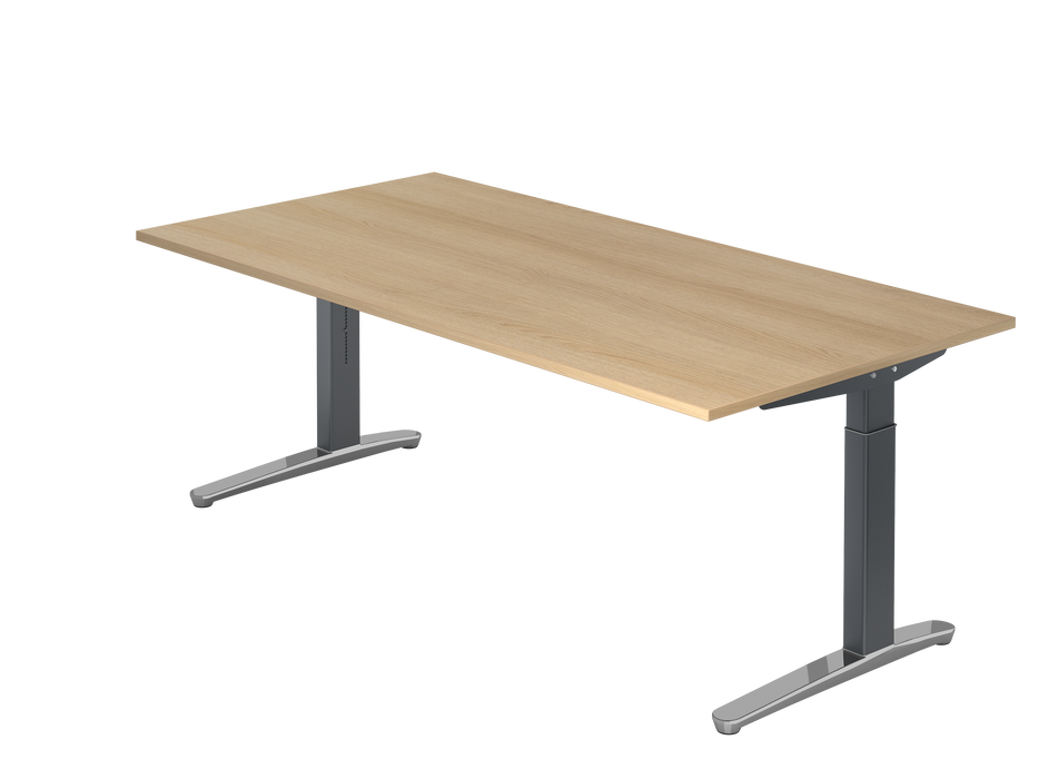 Hammerbacher NEU | Schreibtisch XB2E, 200 x 100 cm