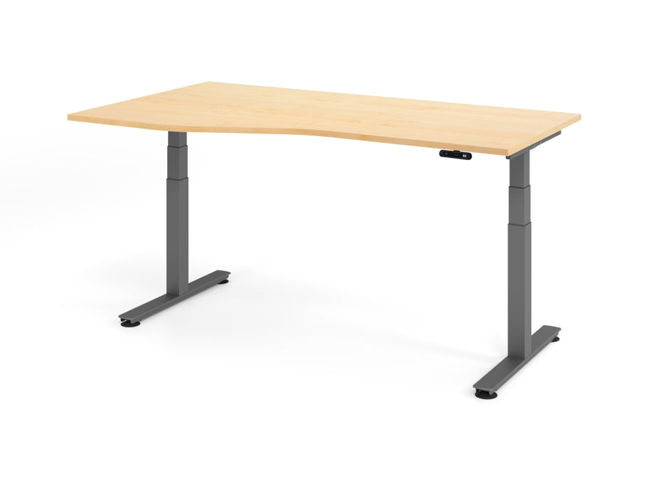 Schreibtisch XDSM18, 180 x 100/80cm