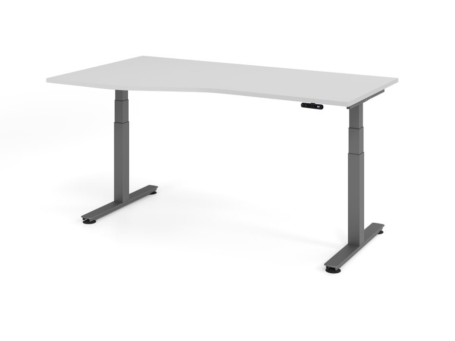 Schreibtisch XDSM18, 180 x 100/80cm