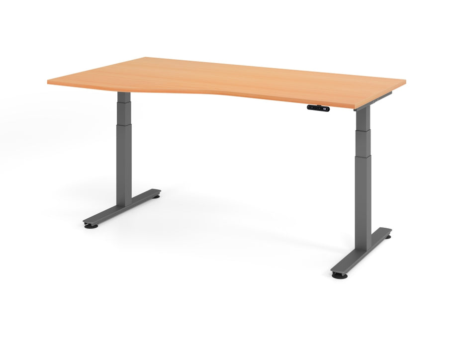 Schreibtisch XDSM18, 180 x 100/80cm