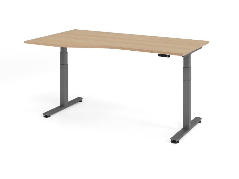 Schreibtisch XDSM18, 180 x 100/80cm