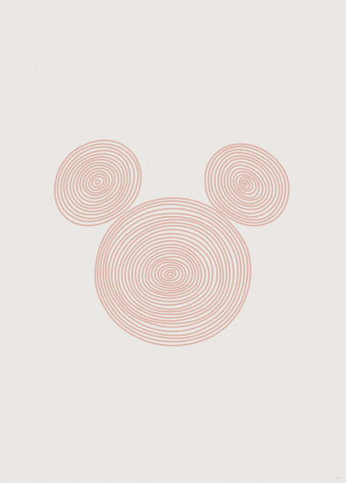 Komar NEU | Wandbild - Pink Curls