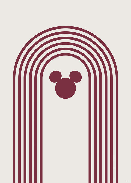 Komar NEU | Wandbild - Minimal Mickey