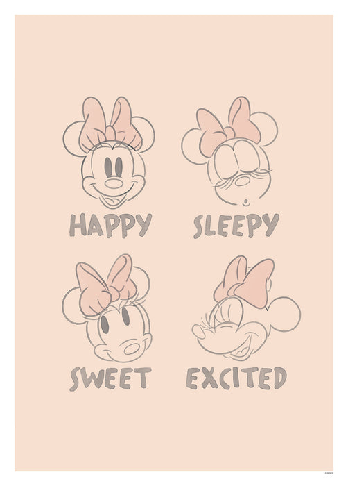 Wandbild | Minnie Pink Emotions