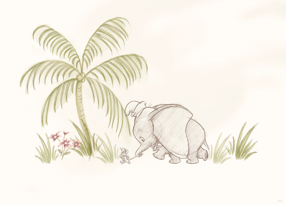 Komar NEU | Wandbild - Follow me Dumbo!