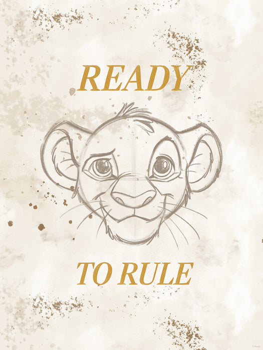 Komar NEU | Komar Wandbild- Disney The Lion King Ready to Rule
