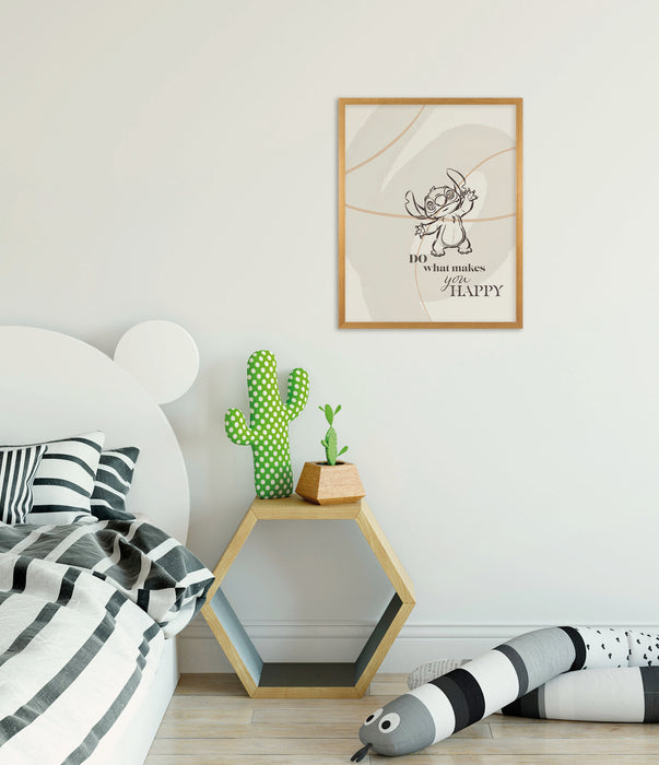Wandbild | Disney Lilo and Stitch Do What Makes You Happy