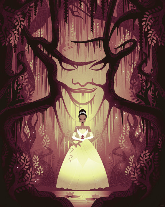 Komar NEU | Komar Wandbild- Disney Tiana Dr. Facilier