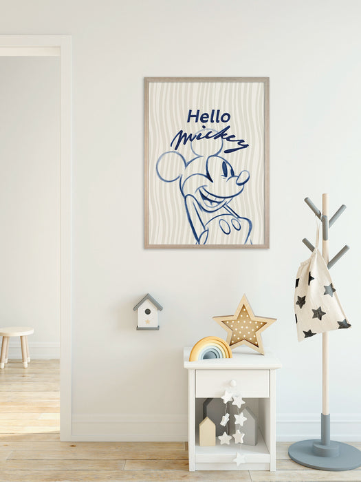 Wandbild | Disney Mickey Mouse Hello