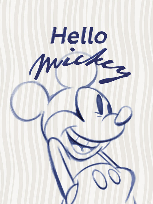 Komar NEU | Komar Wandbild- Disney Mickey Mouse Hello
