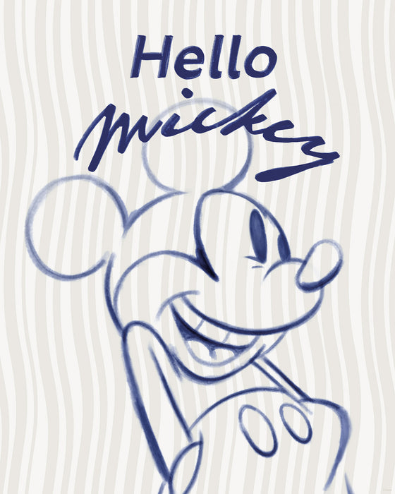 Komar NEU | Komar Wandbild- Disney Mickey Mouse Hello