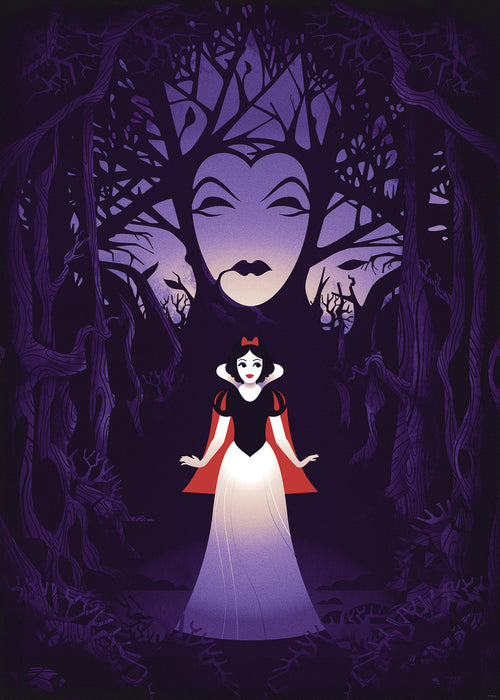 Komar NEU | Komar Wandbild- Disney Snow White Evil Queen