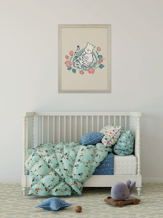 Wandbild | Disney Winnie the Pooh Flowers and Friends