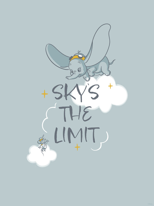 Komar NEU | Komar Wandbild- Disney Dumbo Sky`s the Limit