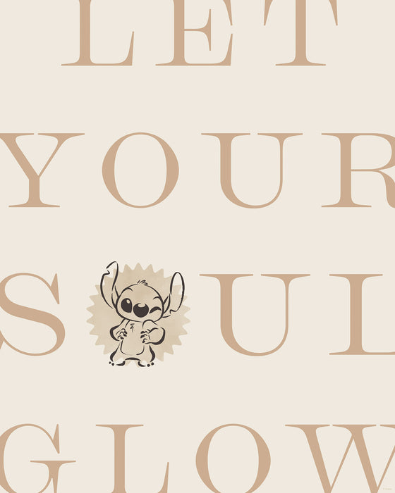 Komar NEU | Komar Wandbild- Disney Lilo and Stitch Soul Glow