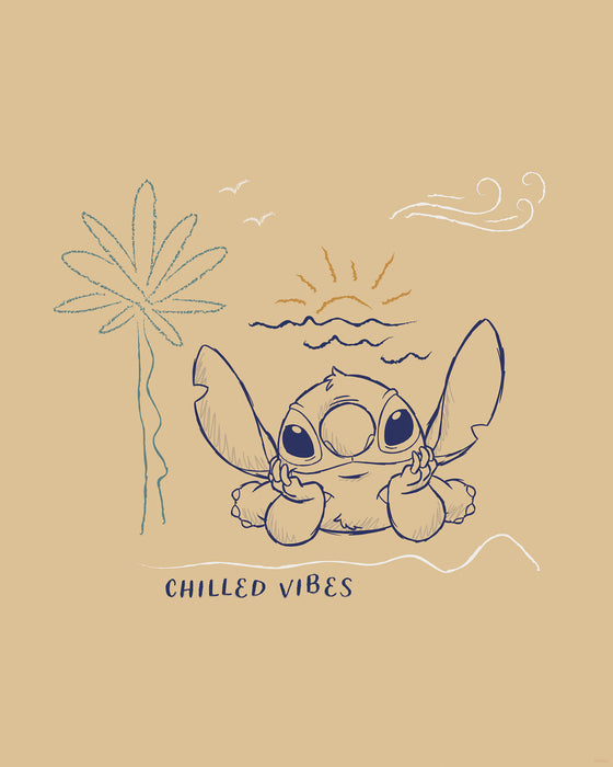 Komar NEU | Komar Wandbild- Disney Lilo and Stitch Chilled Vibes
