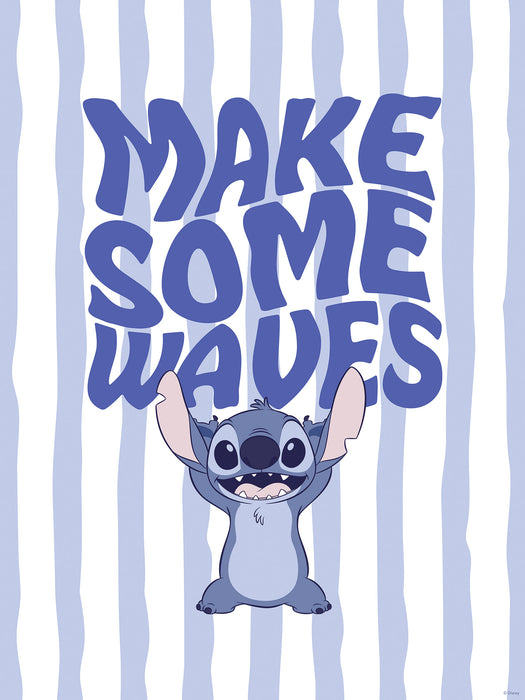 Wandbild | Disney Lilo and Stitch Make Some Waves