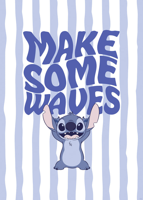 Komar NEU | Komar Wandbild- Disney Lilo and Stitch Make Some Waves