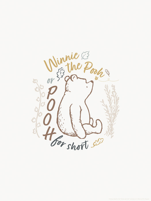 Komar NEU | Komar Wandbild- Disney Winnie the Pooh for Short