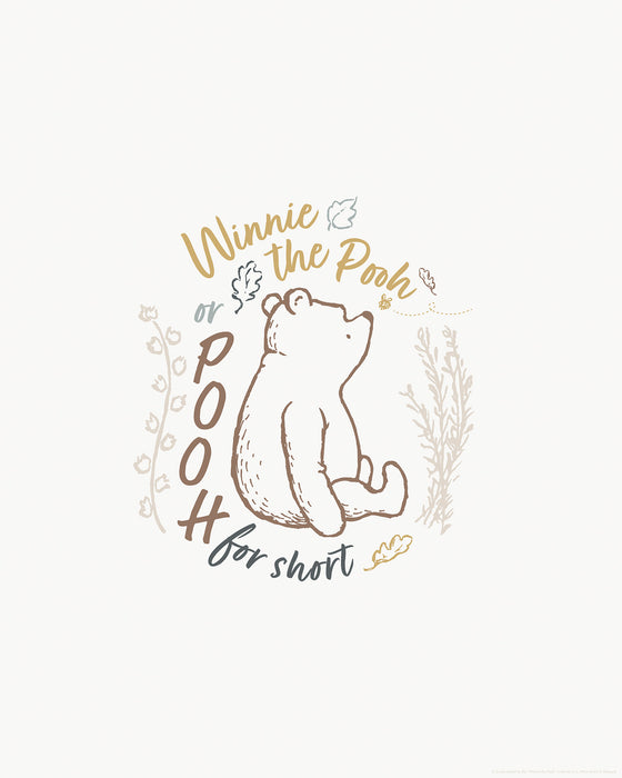 Komar NEU | Komar Wandbild- Disney Winnie the Pooh for Short