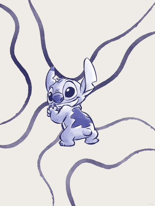 Komar NEU | Komar Wandbild- Disney Lilo and Stitch Brave and Wild