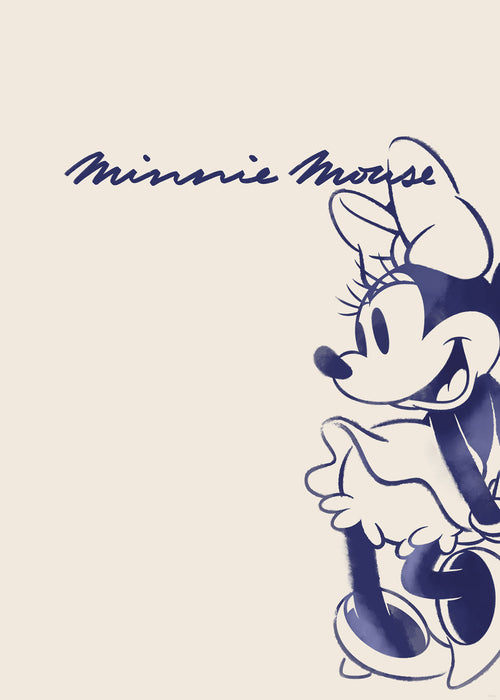 Komar NEU | Komar Wandbild- Disney Minnie Mouse Sweet Dancing