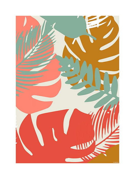 Wandbild | Winter Tropics Black Panther Plants