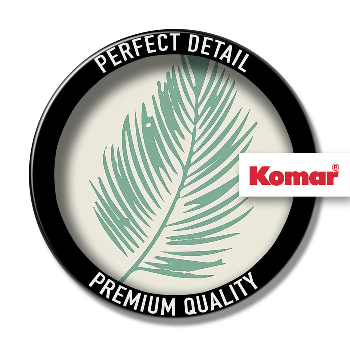 Wandbild | Winter Tropics Black Panther Palm Leaf