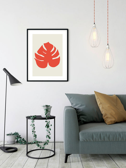 Wandbild | Winter Tropics Black Panther Monstera