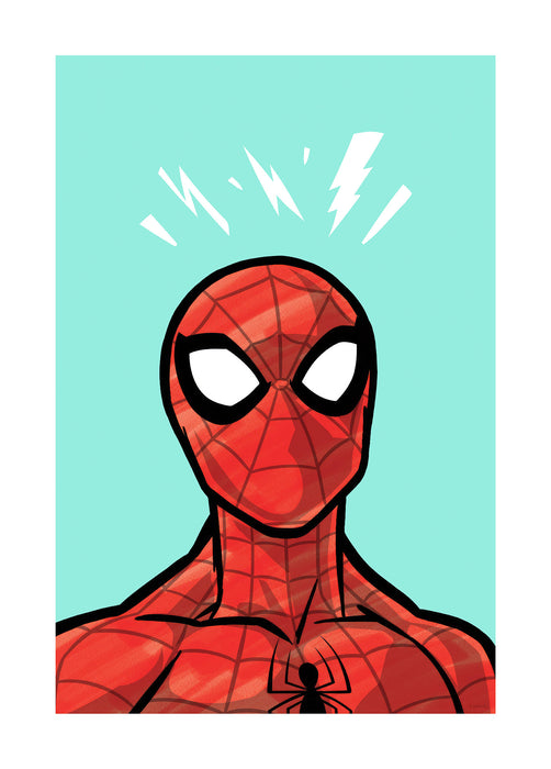 Wandbild | Spider | Man Danger Ahead