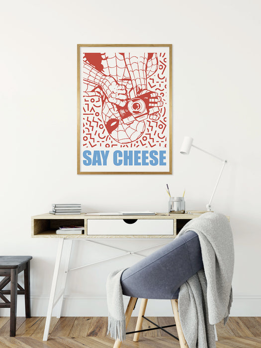Wandbild | Marvel Spider | Man Say Cheese Red