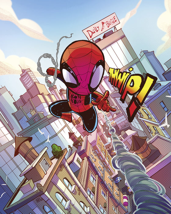 Komar NEU | Komar Wandbild- Marvel Spider-Man THWIP