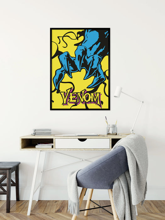 Wandbild | Marvel Venom Colourful Claw