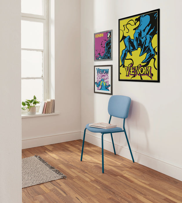 Wandbild | Marvel Venom Colourful Claw