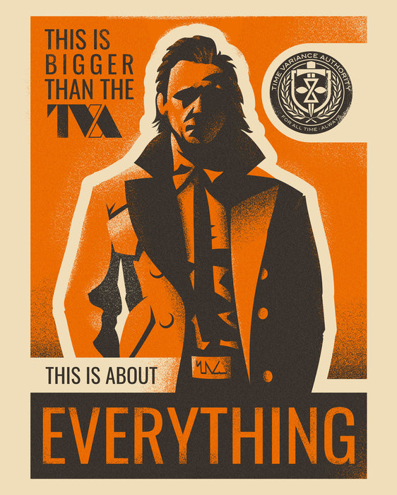 Komar NEU | Komar Wandbild- Marvel Loki This is About Everything