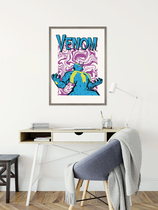 Wandbild | Marvel Venom Colourful Scream