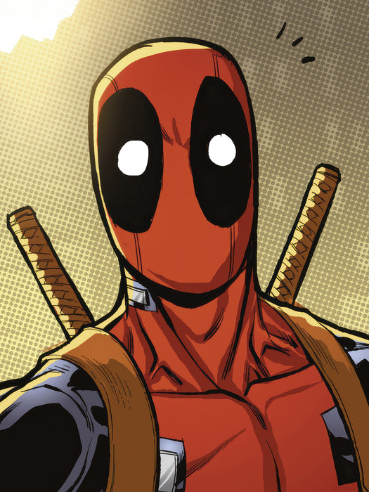 Komar NEU | Komar Wandbild- Marvel Deadpool Holup