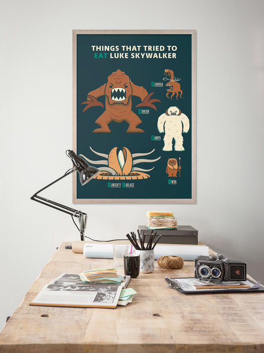 Wandbild | Star Wars Hungry Monsters