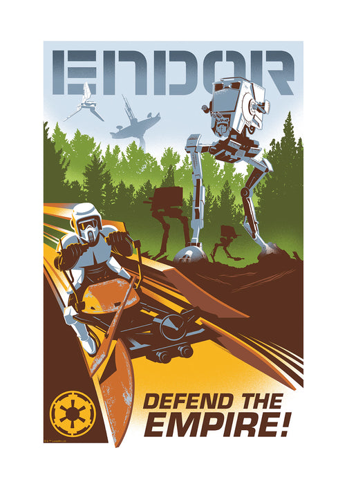 Wandbild | Star Wars Defend the Empire