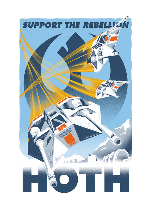 Wandbild | Star Wars Hoth Temporary Headquarter