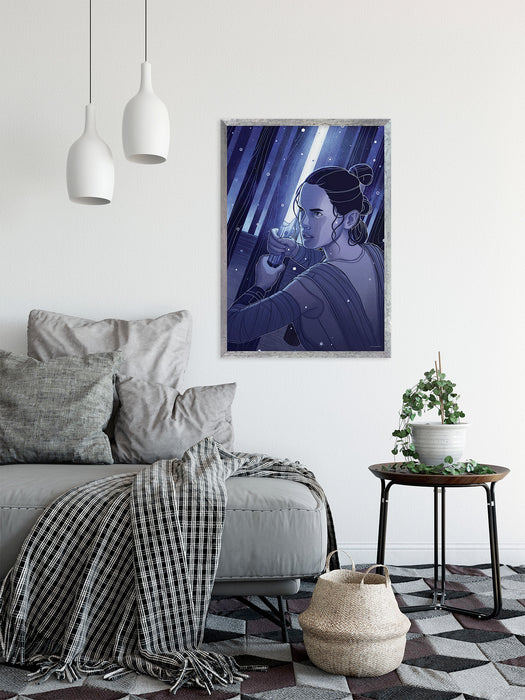 Wandbild | Star Wars Jedimaster Rey