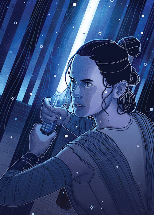 Wandbild | Star Wars Jedimaster Rey